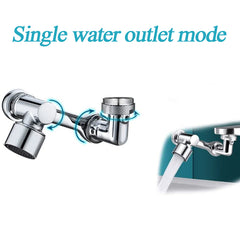 1080° Universal Faucet Extenders Aerator Washbasin Tap Extension