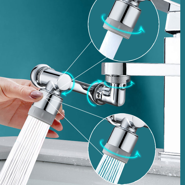 1080° Universal Faucet Extenders Aerator Washbasin Tap Extension