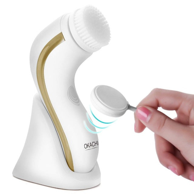 Electric Facial Cleansing Brush Deep Pore Cleaning Face Cleaner
