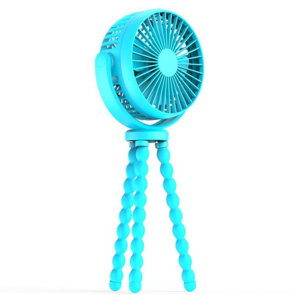 USB Electric Fan Powered Small Folding Rechargeable Fans