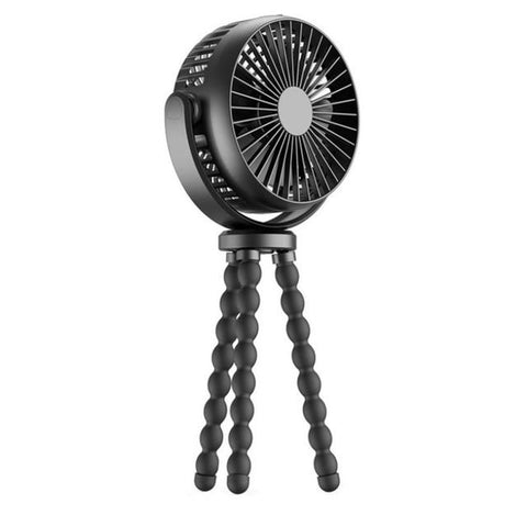 USB Electric Fan Powered Small Folding Rechargeable Fans